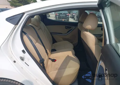 2012 Hyundai Elantra Gls из США, поврежденный, VIN 5NPDH4AE1CH100062